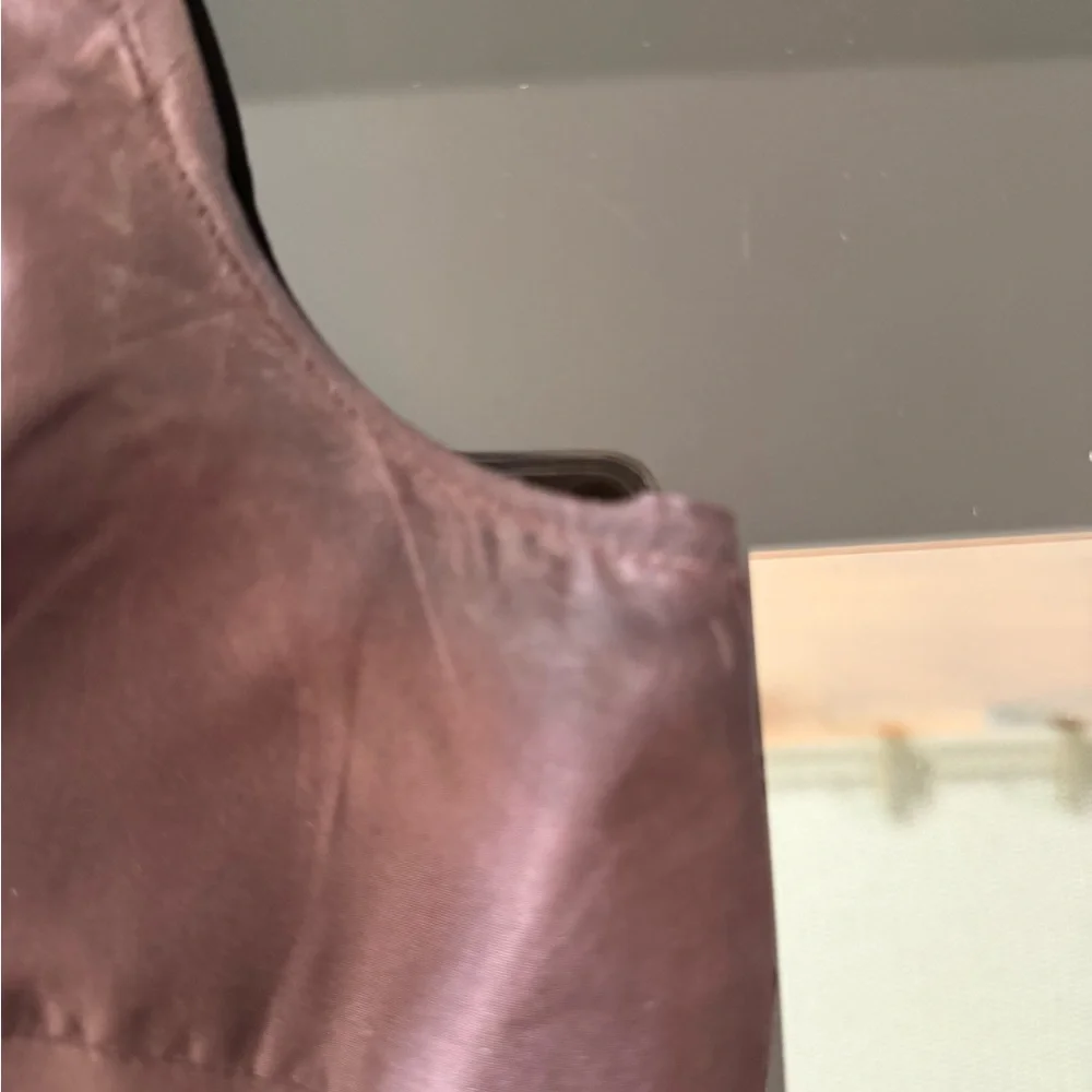 Cache Brown Embellished Sleeveless Blouse Tie Front - Picture 5 of 5